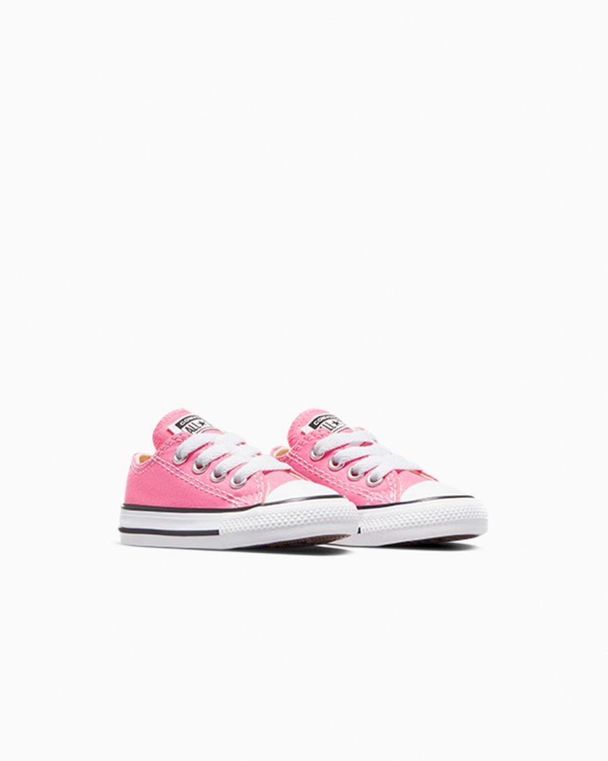 Chlapecké Boty Nízké Converse Chuck Taylor All Star Classic Růžové | CZ EJQZ94